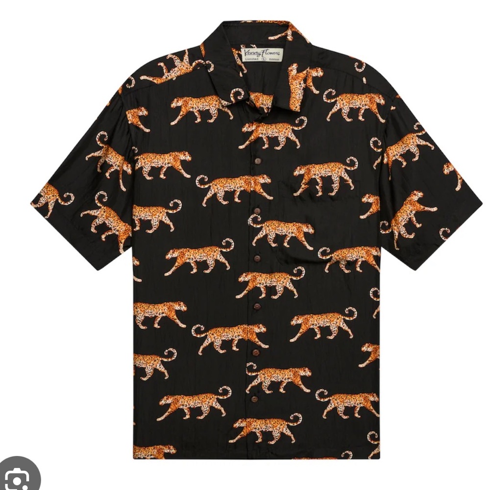 Kenny Flowers The Catwalk King Men’s Silk Shirt *limited edition*